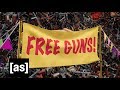 Free guns  your pretty face is going to hell  adult swim