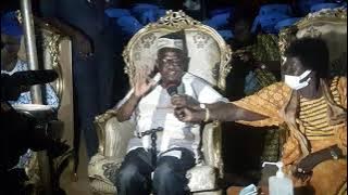 Former president of SS Gen. Joseph Lagu giving a speech on current crisis in South Sudan.