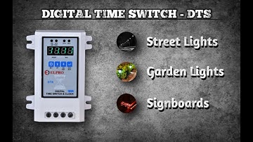ELPRO Digital Time Switch - DTS Setting