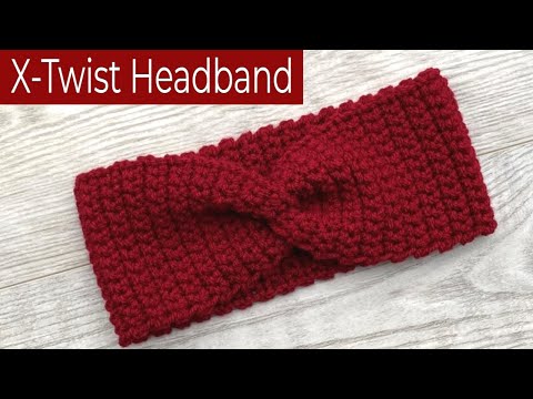 The BEST X-TWIST Crochet Headband?