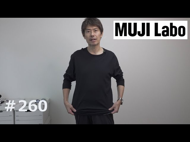 MUJI Labo] I bought a long-sleeved T-shirt - YouTube