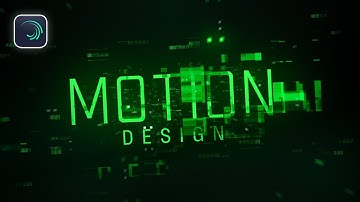Futuristic Glitch Intro In Alight Motion | Alight Motion Tutorial