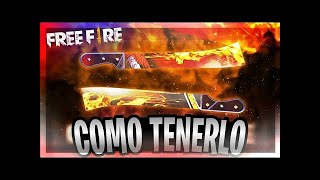 Como Obtener La Skins Machete De Borde Dorado Y El Ejecutador? Free Fire