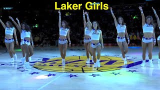 World-Famous Laker Girls (Los Angeles Lakers Dancers) - NBA Dancers - dance performance 2022