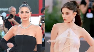 Turkish actresses made a splash on the red carpet in Italy