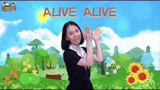 Alive Alive Alive Forevermore | Action Song | Christian Children Song