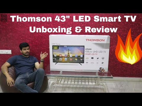 Thomson 43" LED Smart TV UD9 - Unboxing and Review