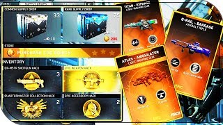 INSANE 25 HACK OPENING UNLOCKS 4 NEW EPIC VARIANTS on Infinite Warfare! NEW HACK + EPIC GUNS on IW!