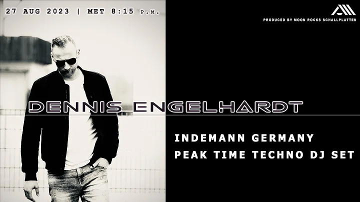 Dennis Engelhardt @Indemann Germany [2023 Peak Time DJ Live Set Melodic Techno]