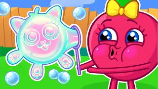 Blowing Bubbles 😍 + More Best Kids Stories and Funny Cartoons by Pit & Penny Family!🥑