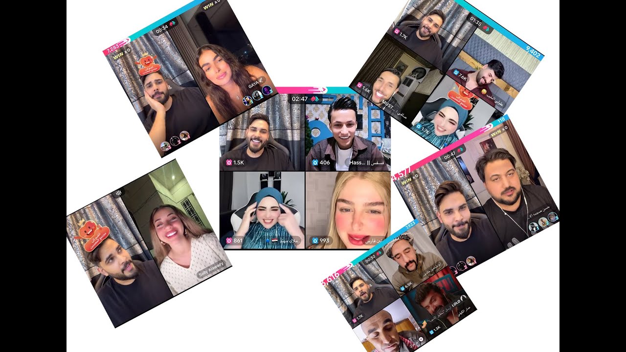 كيستات محمود المكسيكي مع ملاك و عقيل و كايا و بنين و فسفس و  ابو شاهين و عمار الكوفي بث 6/8