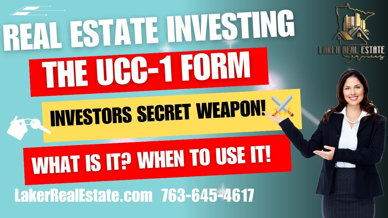 UCC1 The Secret Weapon in Real Estate Investing! What Is The UCC1? How To Use UCC1?