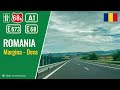 Driving in Romania: DN68A E673 & Autostradă  A1 E68 from Margina to Deva