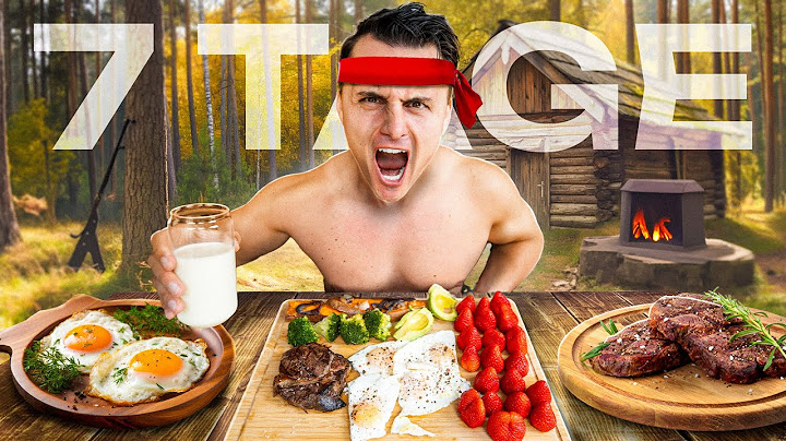 1 Woche nur „REAL FOOD“ essen I Selbstexperiment