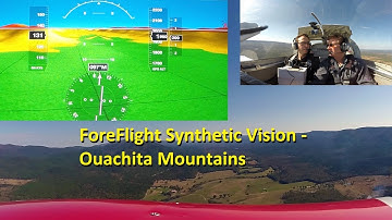 ForeFlight Synthetic Vision -  Rapidly Rising Terrain
