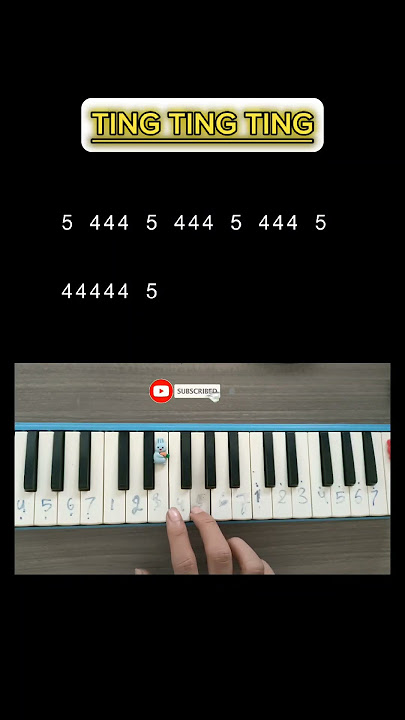 DJ Rian. A - Ting Ting Ting | Pianika Not