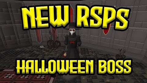 THIS NEW RSPS HALLOWEEN UPDATE IS CRAZY - RUNESCAPE