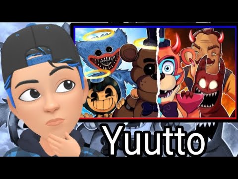 React | @Yuutto Os jogos de mascote Horror antigamente eram Melhores? 🧐🤔 +12