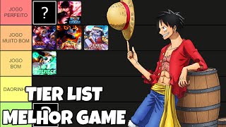 Create a jogos de one piece no roblox Tier List - TierMaker