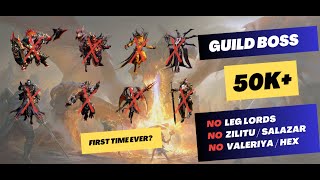 Guild Boss 50k+ | no Leg Lords, no Zilitu/Hex/Salazar/Valeriya | [WoR (Watcher of Realms)] | 🦊