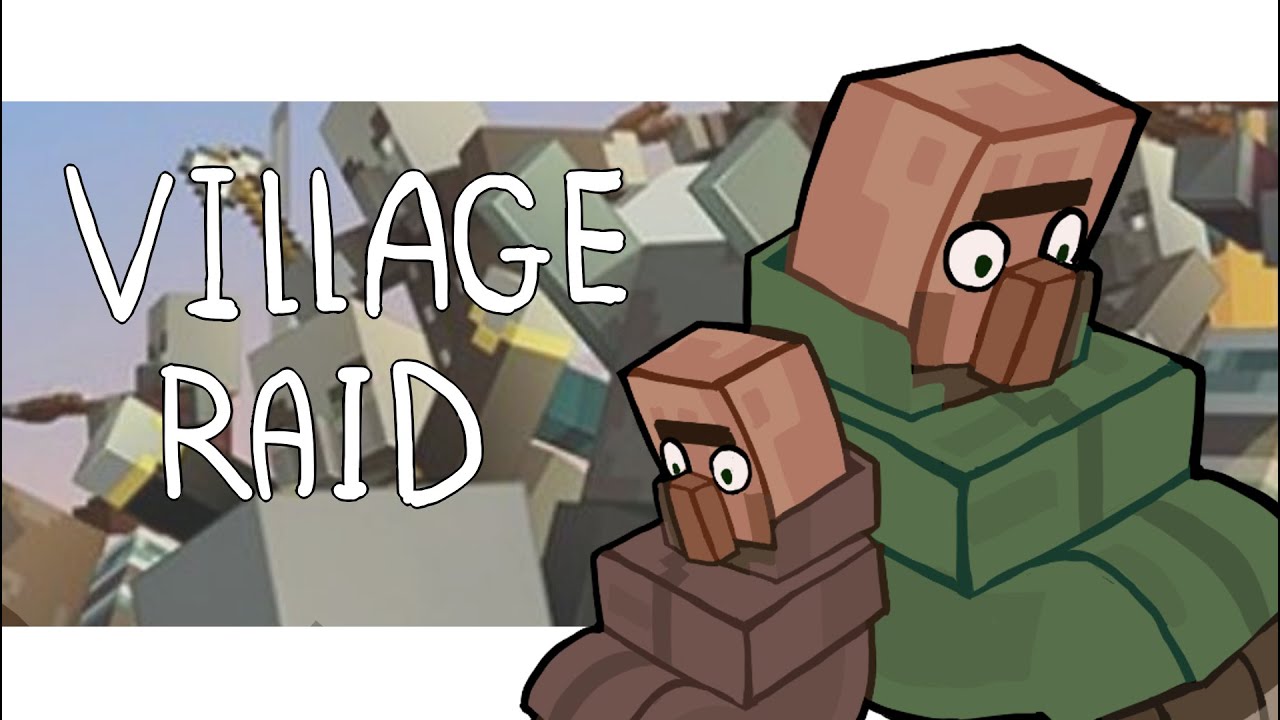 Village Raid | Minecraft animation - YouTube