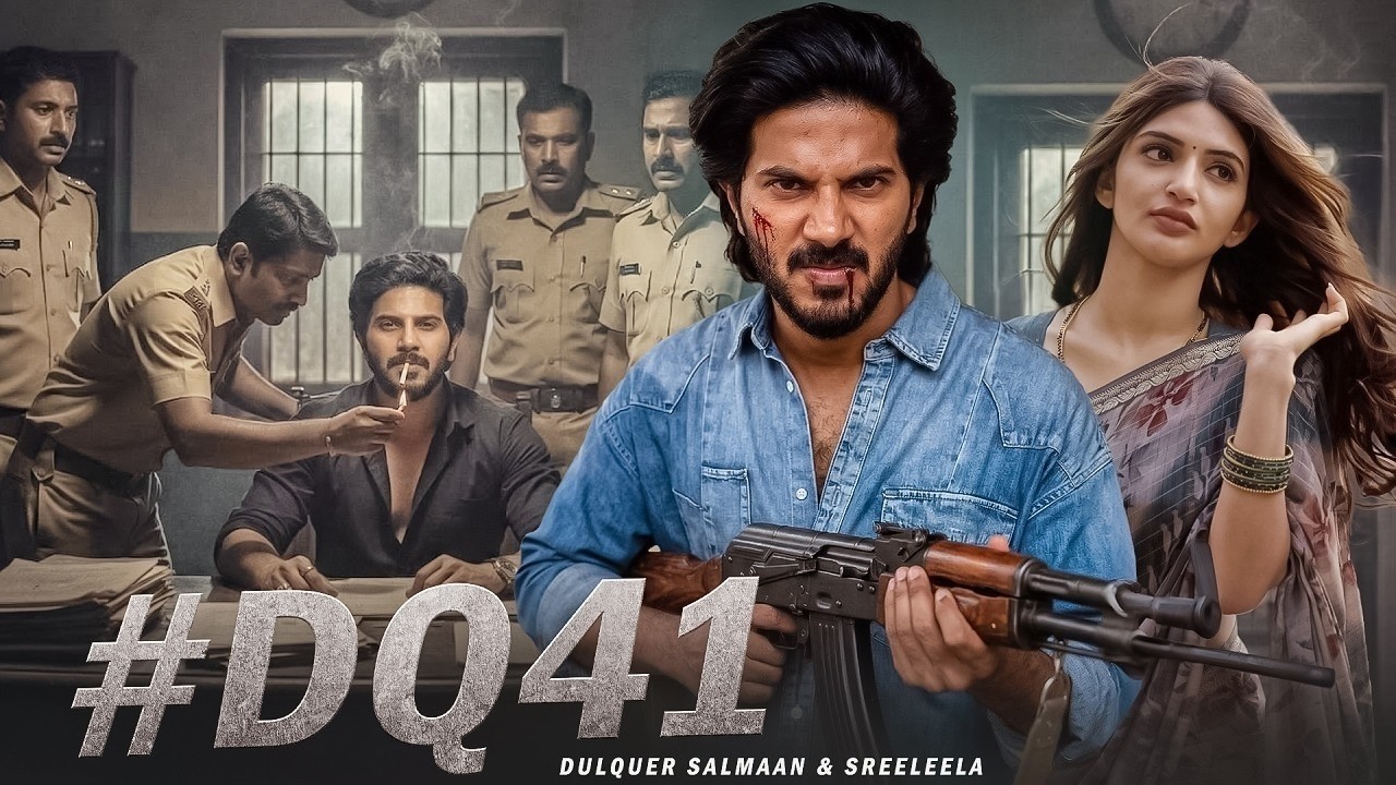 #DQ41 Full Movie Hindi Dubbed | Dulquer Salmaan | Sreeleela | Latest South Full Action Movie 2026