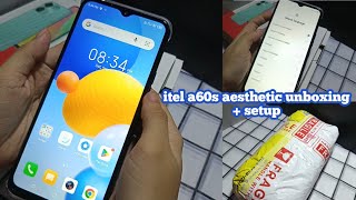 ITEL A60S UNBOXING ✨ ( aesthetic) #itela60sunboxing