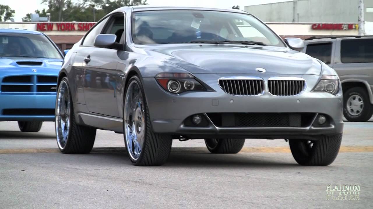 BMW 645 CI on 26 INCH FORGIATOS- ORLANDO CLASSIC SERIES orlando florida