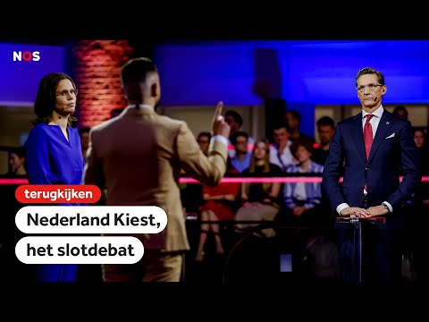 LIVE | NOS Nederland Kiest: Het Debat