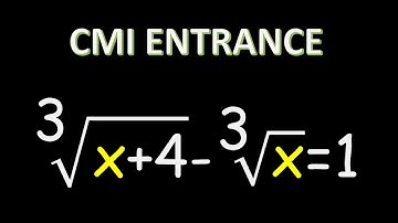Can you solve this CMI Entrance Algebra problem? - CMI/ISI/JEE