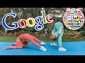 GOOGLE TRANSLATE Acro Gymnastics Challenge (PART 2)