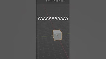 How to add Cube in Blender #3danimation #3dmodeling #3dart