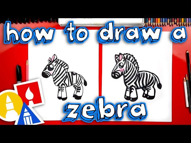 How to Draw a Zebra - HelloArtsy