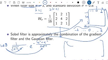 CS540 Lecture 7 Gaussian Filter Approximation Example