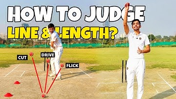 HOW TO JUDGE LINE AND LENGTH OF CRICKET BALL | DRILLS AND TIPS