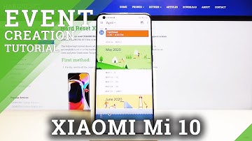 How to Add Event to Calendar in Xiaomi Mi 10 – Create Events
