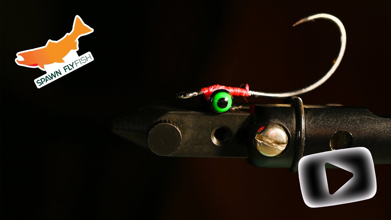 How to Tie On Hareline Dumbbell Eyes so they won't move!