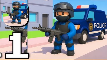 Police Commander - Gameplay Walkthrough Tutorial Part 1 All Levels (Android, iOs)