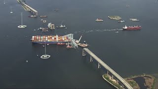 Baltimore open temporary deepwater channel