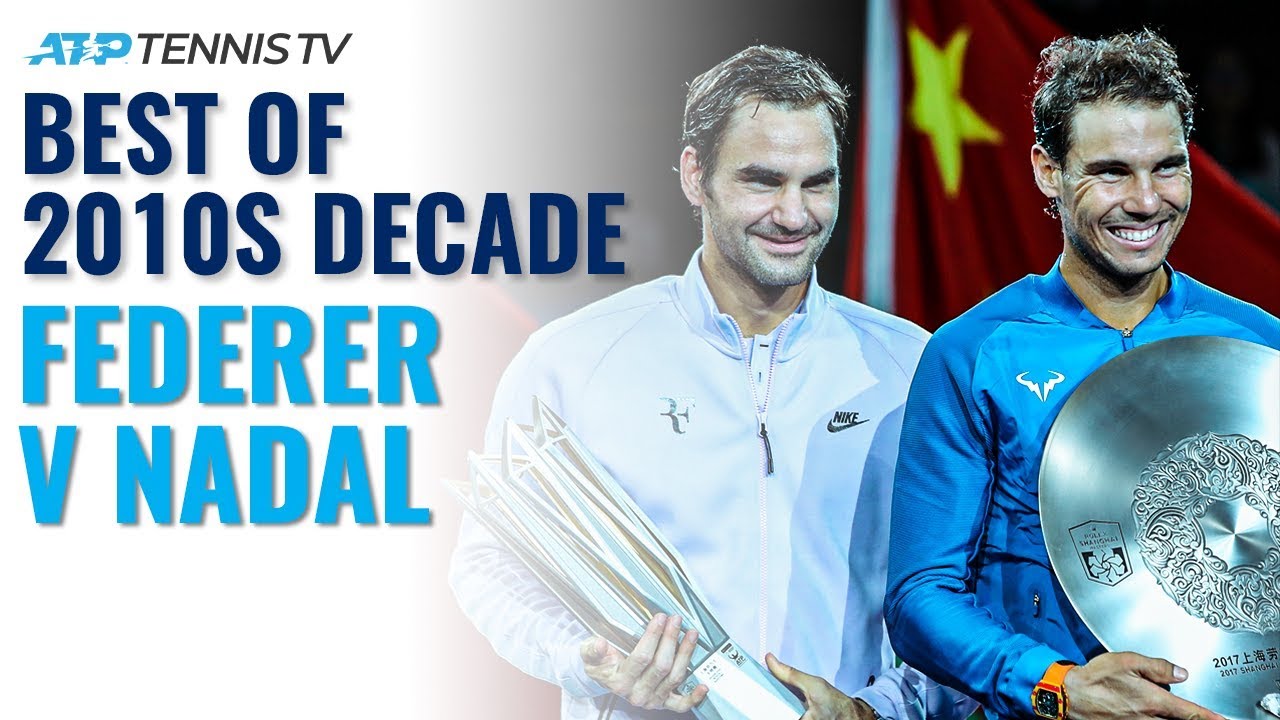 Roger Federer vs Rafael Nadal Best ATP Shots and Rallies in 2010s Decade