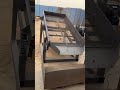 Vibrator machine for spreading sand or anything else. hevy duty #trendingshorts #fabric #machine