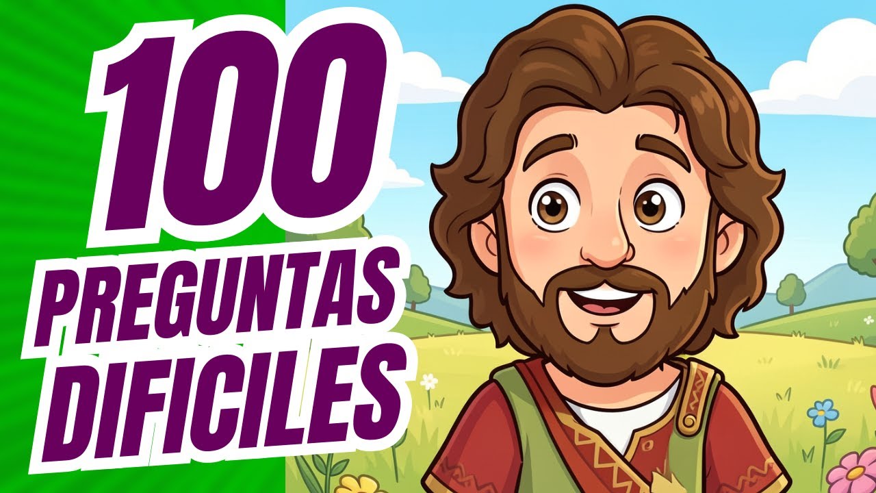 100 PREGUNTAS BÍBLICAS DIFÍCILES 😱❓ EL MAYOR DESAFÍO DE LA BIBLIA PARA CRISTIANOS