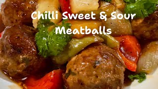 Home Cooking  Chilli Sweet & Sour Meatballs