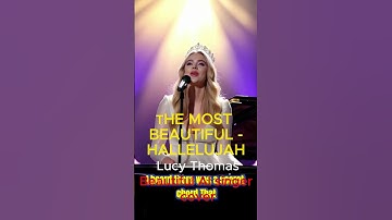 Thumbnail of “The Most Beautiful -Hallelujah”- AI Girl Sings Lucy Thomas Inspired Cover |  #Shorts #shortsvideo#