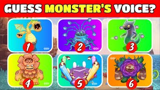 ALL MONSTER  Guess The Monster's Voice | My Singing Monsters | Whooph, Crystal quad, Kauriom