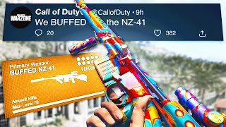 * NEW * BUFFED NZ-41 is NOW OVERPOWERED in SEASON 3 RELOADED (Warzone Gameplay / Loadout)