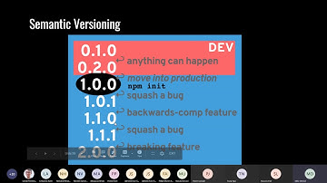 Package.json &  Semver