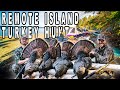 TURKEY HUNTING AN ISLAND | 4 Longbeards in a Day!