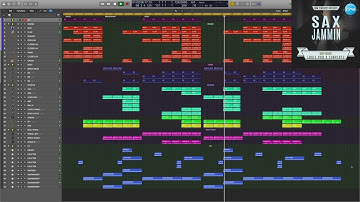 Deep House Logic Pro X Template Sax Jammin