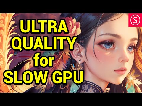 ULTIMATE Upscale for SLOW GPUs - Fast Workflow, High Quality, A1111